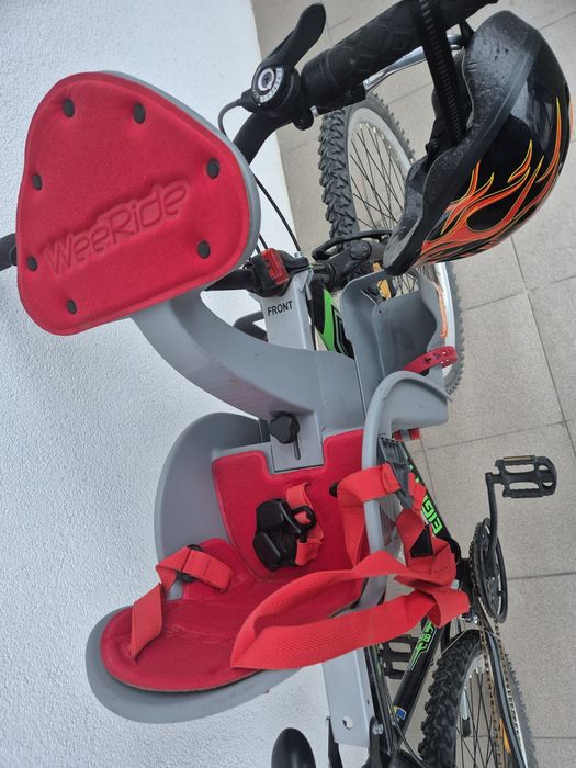 Scaun bicicleta copii WeeRide cu casca