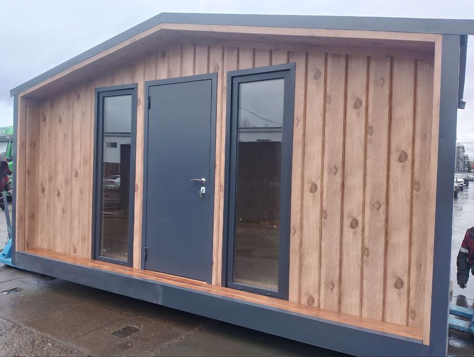 Каркасные дома бытовки.