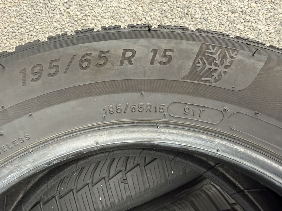 4бр 195/65/15 на 6,3мм с 22дот Мишелин