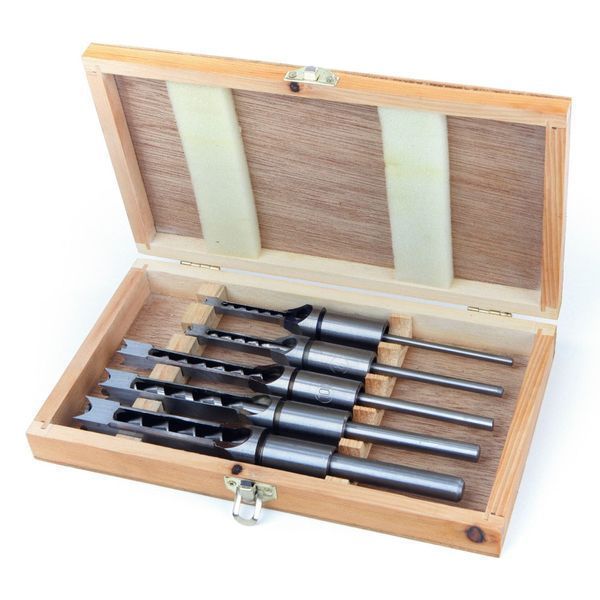 Комплект свредла, квадратични, 5 бр. нвм