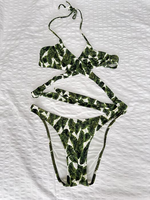 Costum de baie Jolidon print palmieri