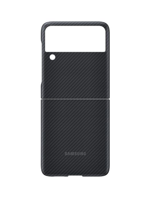 Husa fibra aramida originala Samsung Aramid Cover Z Flip 3 5G F711