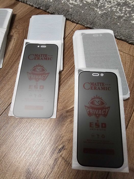 Folie Privacy mata flexibil Iphone 17/17 Pro...