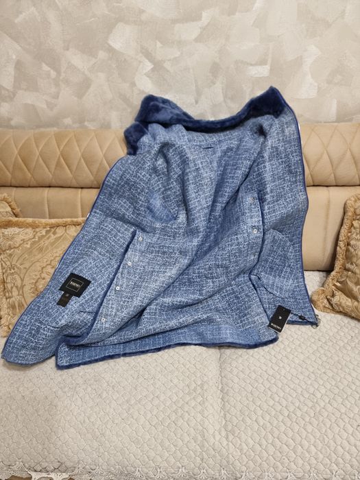 Шуба мутон из овчины подростковая