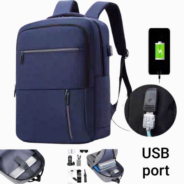 Сумка - рюкзак для ноутбука USB port. Sumka - Ryukzak Noutbuk uchun.