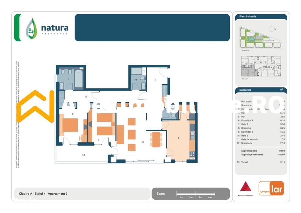 Apartament 3 camere de inchiriat Iancu Nicolae Bucuresti | ApexImobili