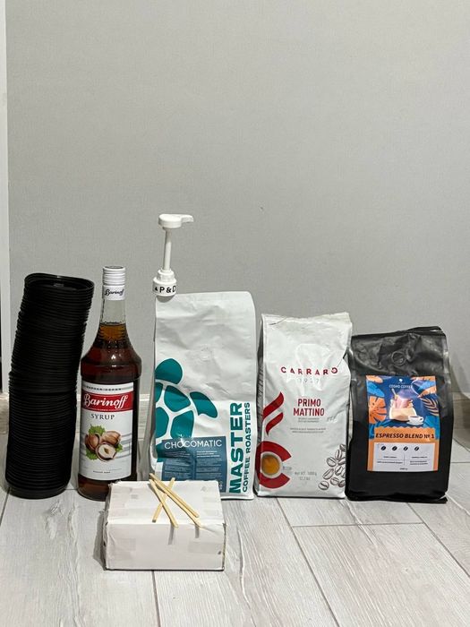 кофе зерновой и прочее для вендинга