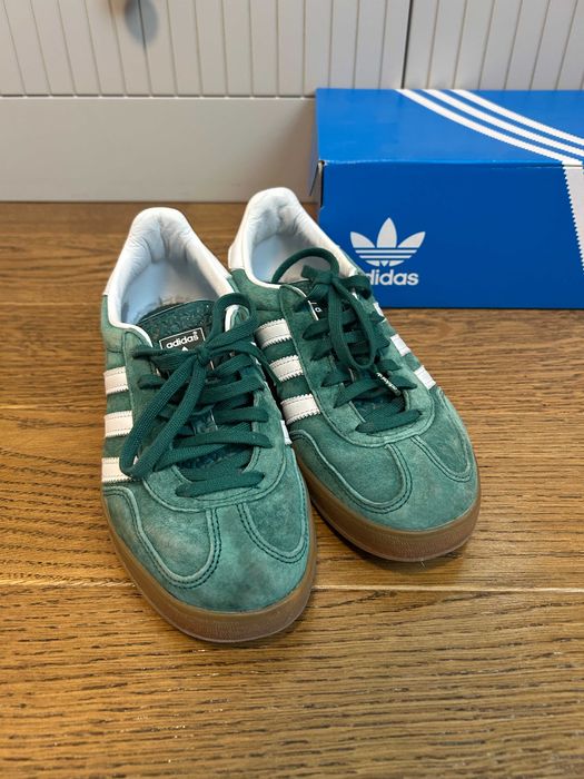 ADIDAS ORIGINALS Ниски маратонки 'Gazelle' в Тъмнозелено