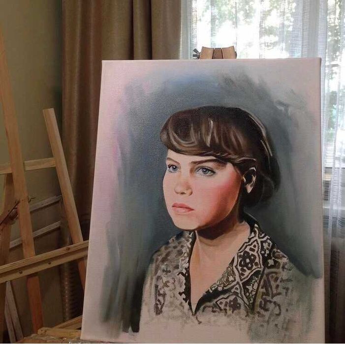 Портреты маслом на холсте