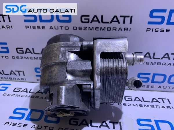 Carcasa Suport Filtru Ulei cu Radiator Termoflot BMW Seria 3 E90 E91 E92 E93 316 318 320 2.0 i N46 2006 - 2013 Cod 7505203 [M5035]