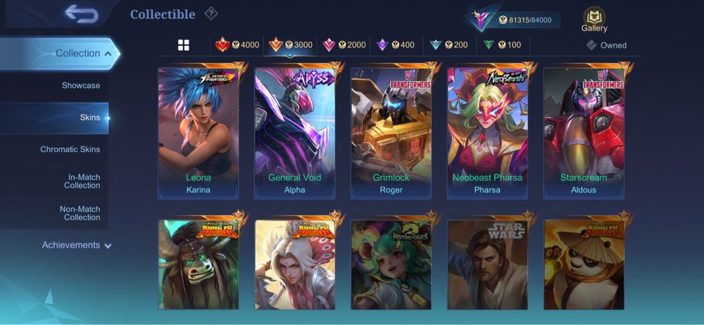 MLBB Mobile legends аккаунт