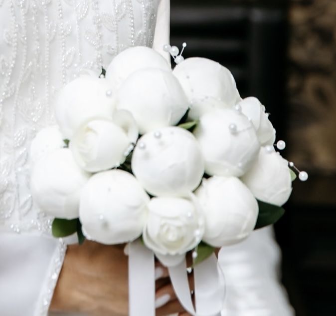 Свадебный цветы фаты