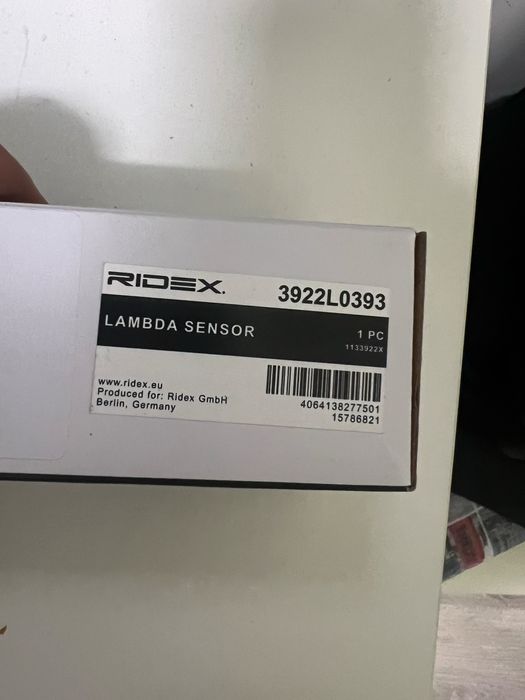 Ламбда сонда 02 сензор ridex