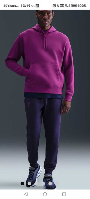 Оригинален екип на NIKE ФК БАРСЕЛОНА - състояние НОВО. L размер