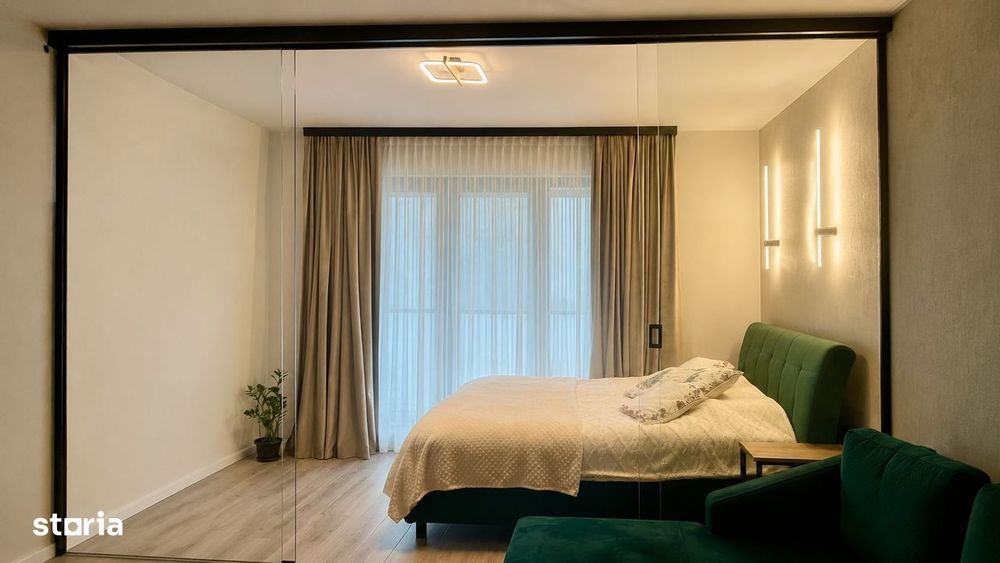 Apartament 38 mp, mobilat, in ansamblul Liberty zona str Oasului