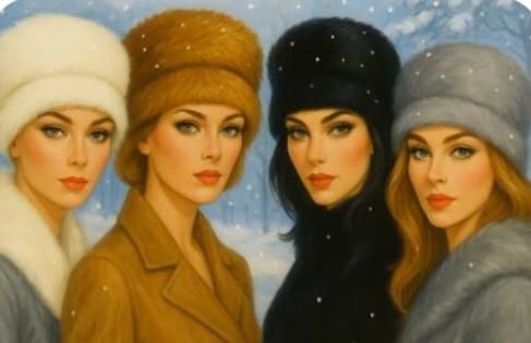 Даром соболь и норка 57 отдам шапки Женские