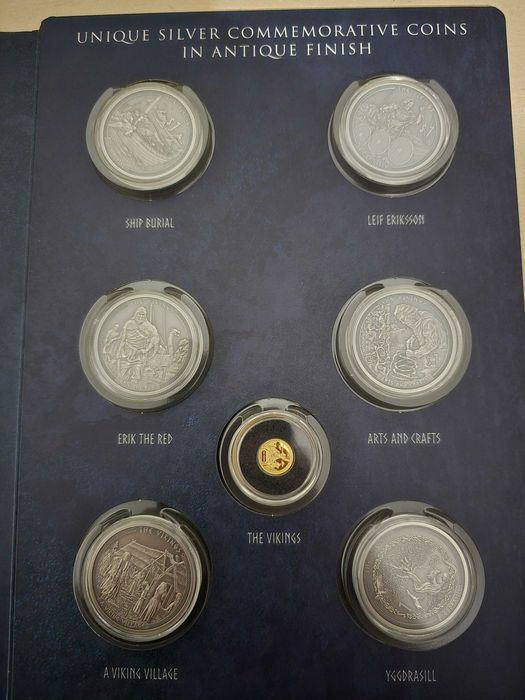 Album monede argint/aur 24k