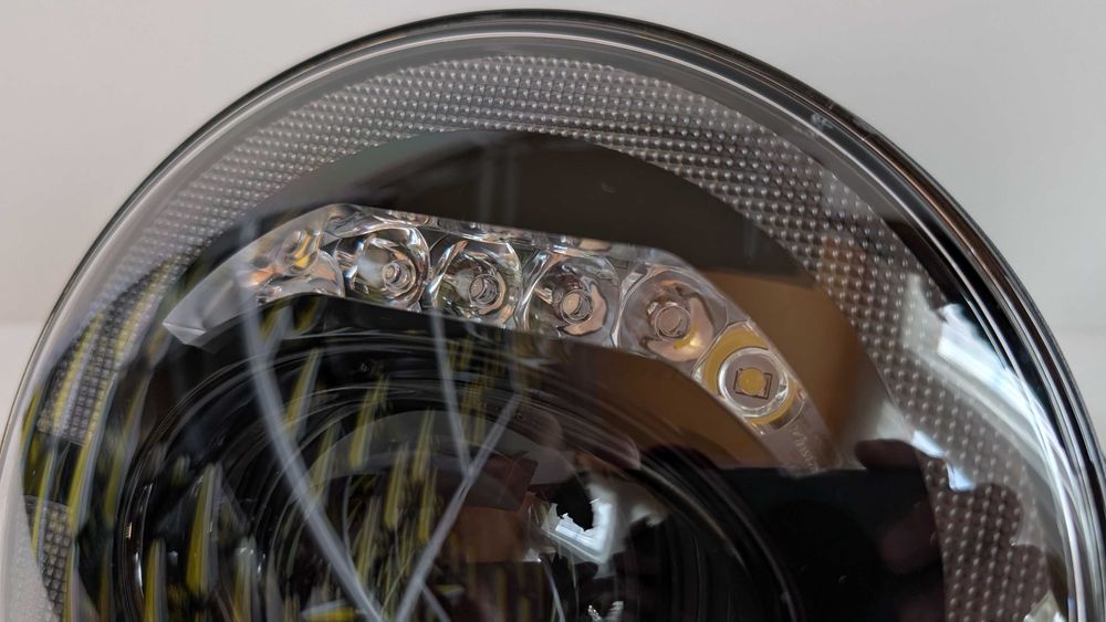 Фарове ЛЕД Jeep Wrangler TJ LJ JK Джип вранглер LED с дневни светлини