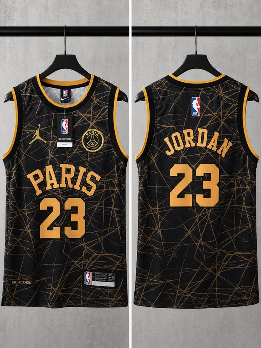 Maieu baschet Jordan Paris PSG black gold