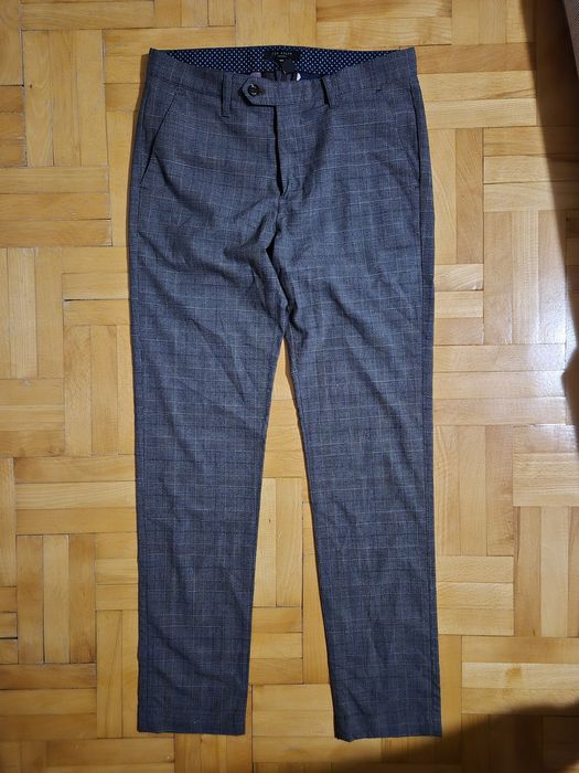 Pantaloni chino Ted Baker, TC8M GT09, Slim Fit Conici, Bărbați - 30R