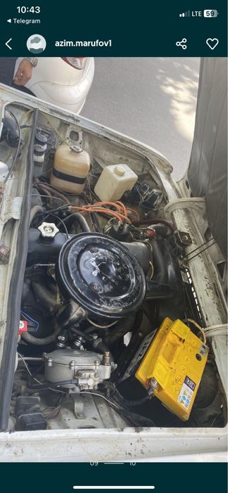 Jiguli 2106 rangi oq yaxshi holatda