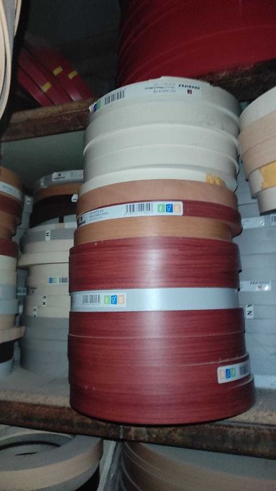 Кромка ПВХ 2х19, 2х35, 2х42