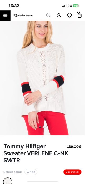 Tommy Hilfiger :  Varlene Loose Fit Sweater - Oversized размер S-М
