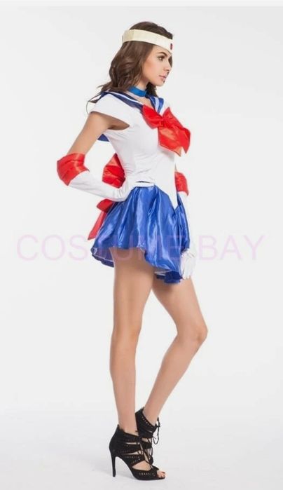 Sailor Moon XL adult costum Halloween, carnaval