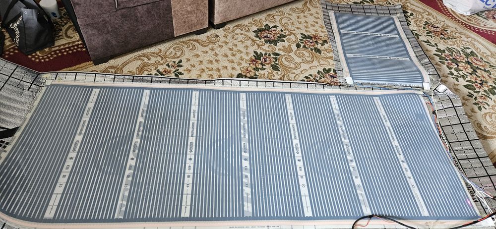 Теплый пол под ковер