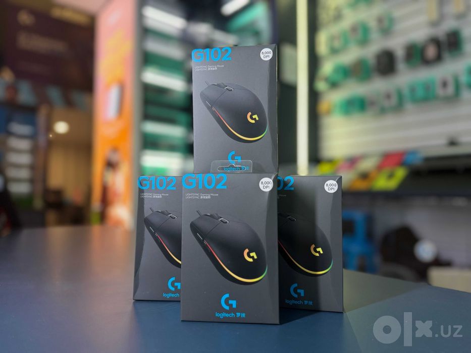 Игровая мышь Logitech G102 lightsync.