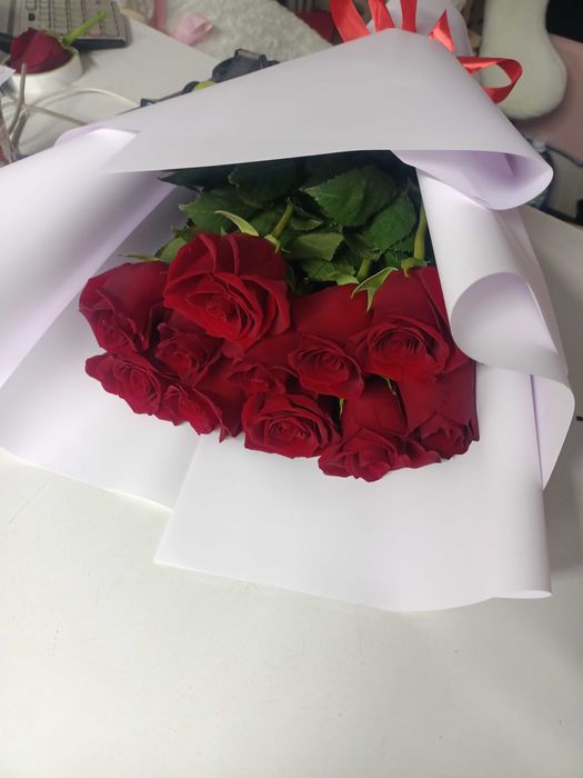Розы цветы букеты Костанай Доставка