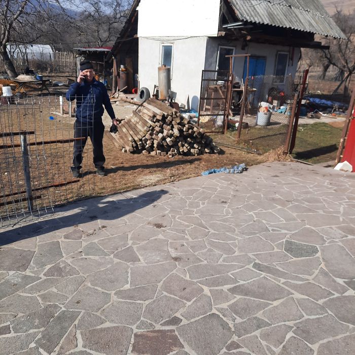 Spalier din beton pentru vie și gard