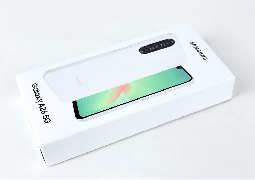 НОВ! Samsung Galaxy A26 5G 256GB 8RAM White 2г. Гаранция!