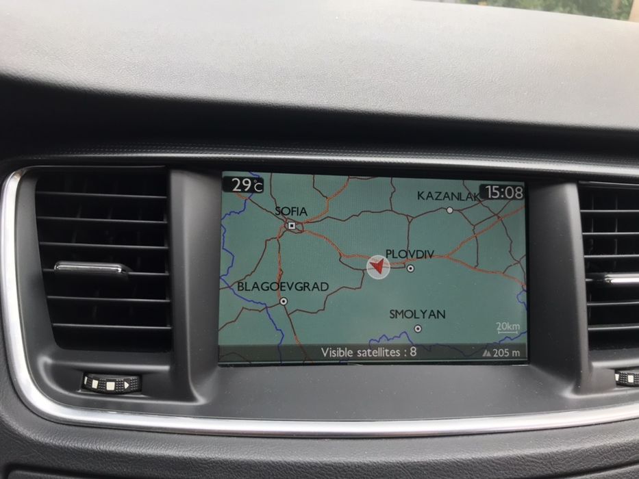 Ъпдейт,Обновяване на Навигац Пежо 508 / 30 Евро