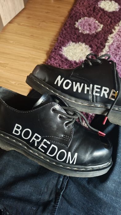 Pantofi Dr Martens X Sex Pistols , ediție limitată,39-40 (24,5 cm) in stare foarte buna