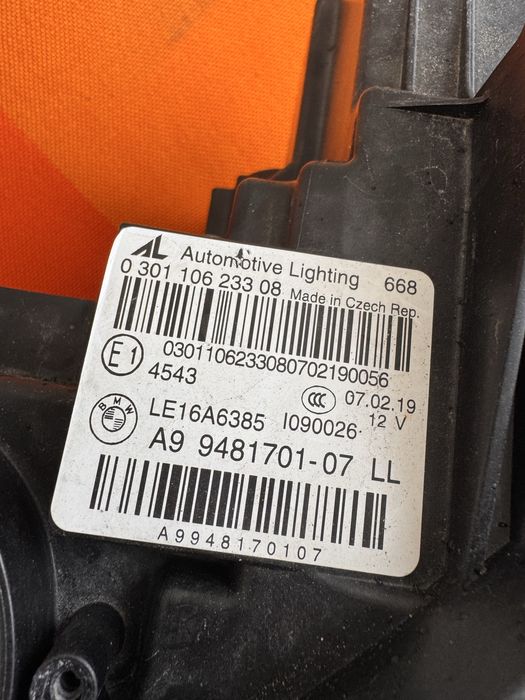 Faruri BMW Seria 3 G20 full led adaptive