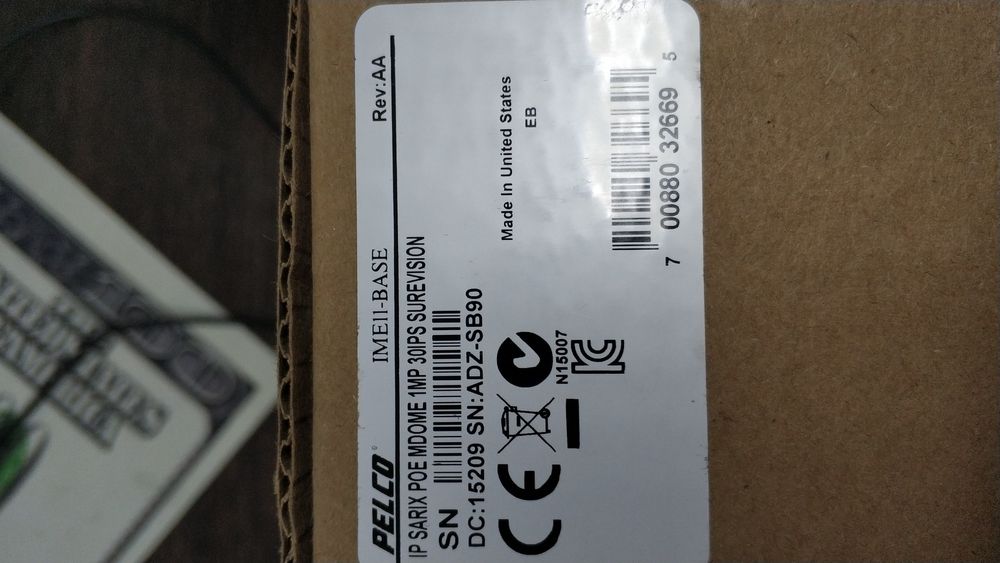 IP камера Pelco Sarix IME11-Base