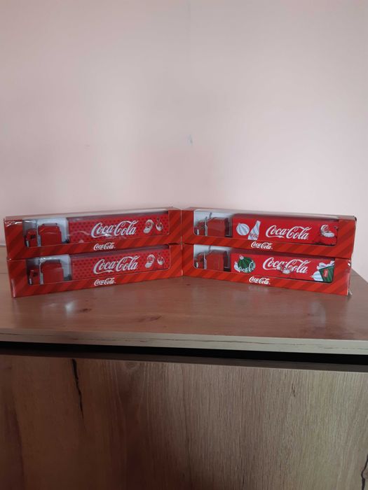 Колекция камиончета на Coca-Cola от 2025/26та год.Чисто нови