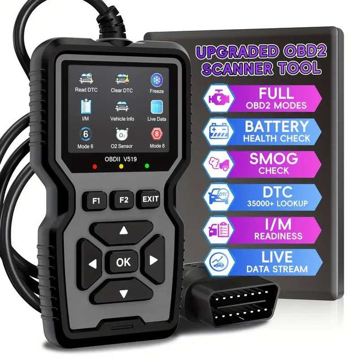 Диагностика за кола Скенер за кодове Четец на грешки OBD 2 ОБД 2