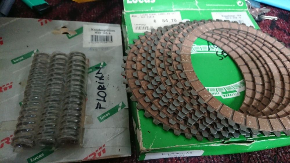 Kit ambreiaj arcuri + discuri suzuki, kawasaki