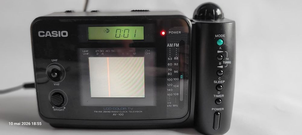 Radio /TV Casio pentru colecționari