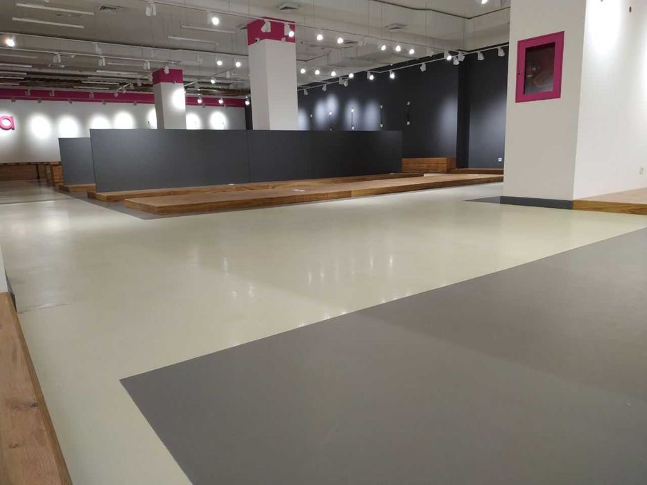 Полиуретан-цементный пол , с гарантией, производство Россия.