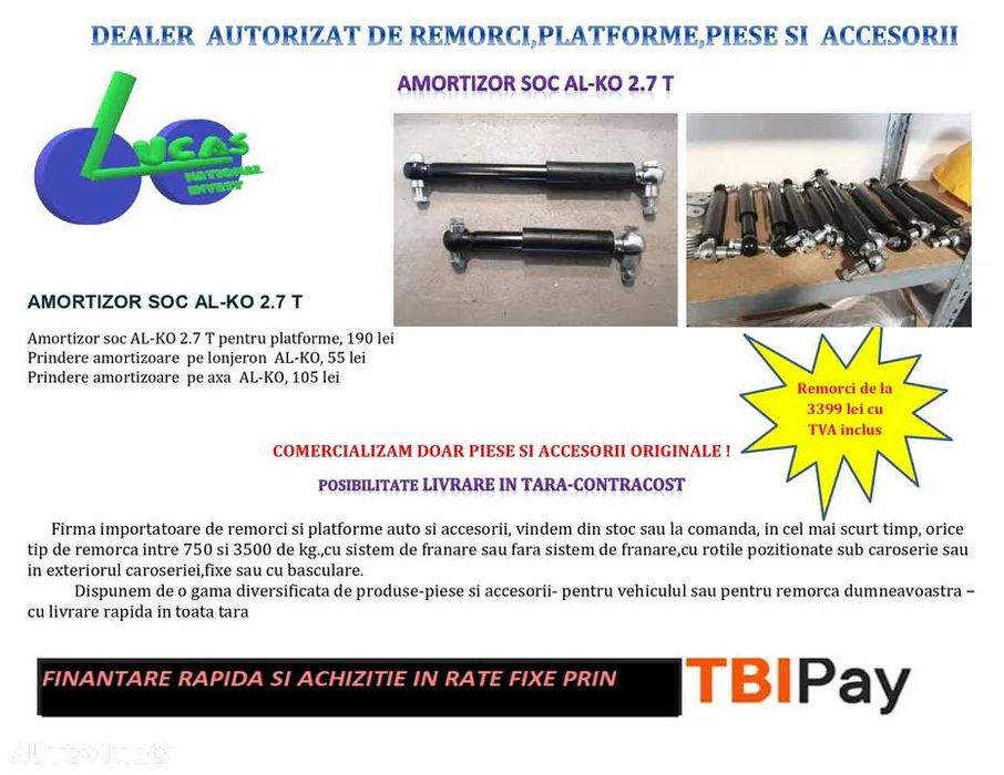 Amortizor soc AL-KO 2.7 T