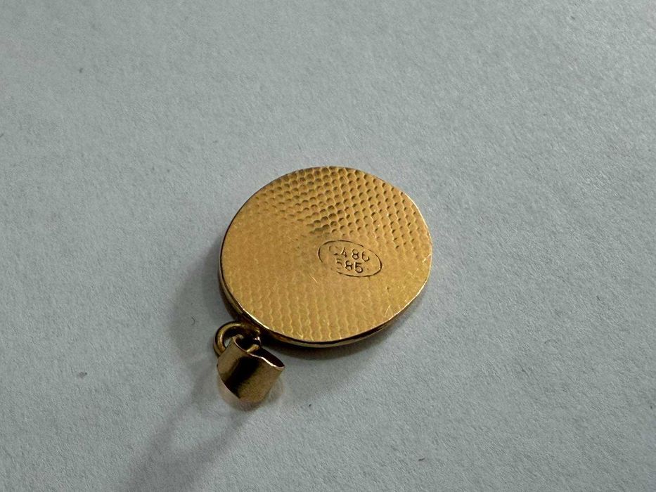 Златна плочка 14К