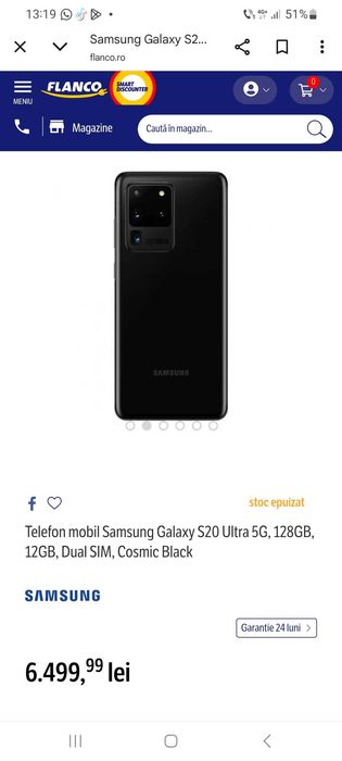 Samsung S20 Ultra 5G