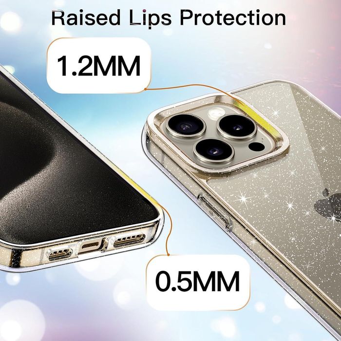 Блестящ Кейс Glitter Case за Apple iPhone 15 Pro Max