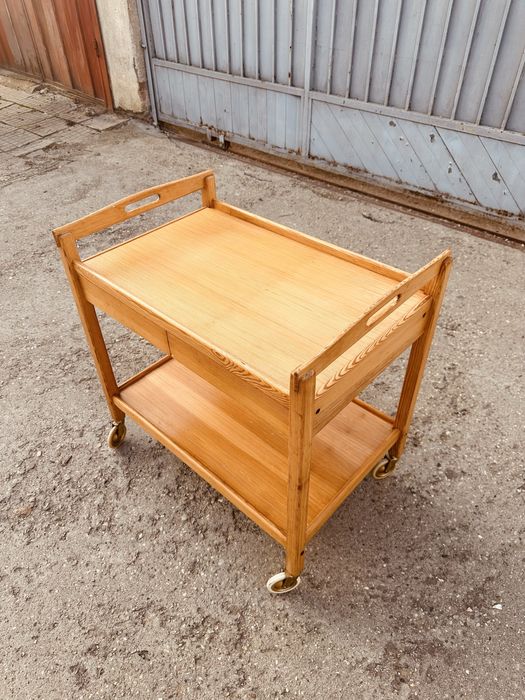 Винтидж шведска сервизна количка – 60-те години
