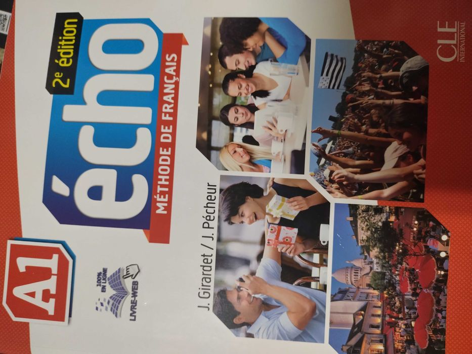 Учебници по френски език Écho А2, B1.1