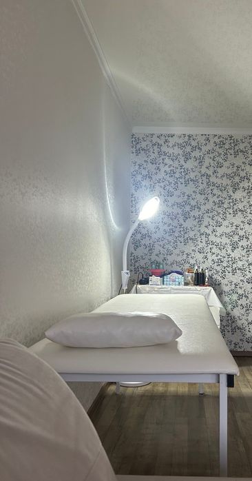 Лампа лупа кольцевая