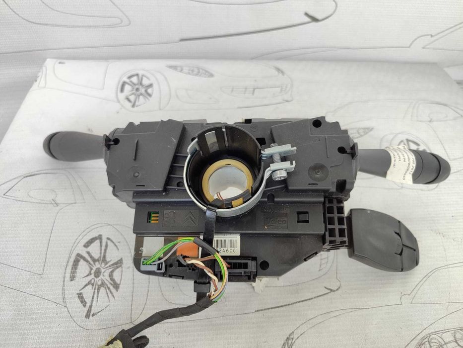 Ansamblu manete comenzi volan + spiră Peugeot 208 I 98030392ZD 2012 / [2012-2019] / (5B3)